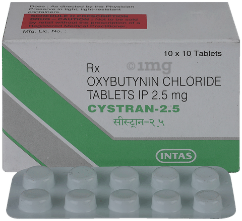 Ditropan 2.5mg Tablets