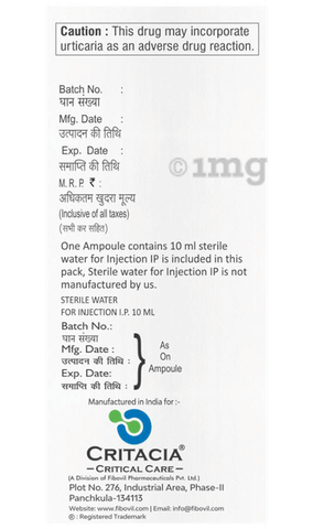 Critpime 1000mg Injection image