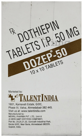 Dozep 50 Tablet image