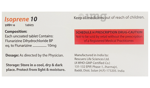 Isoprene 10 Tablet image