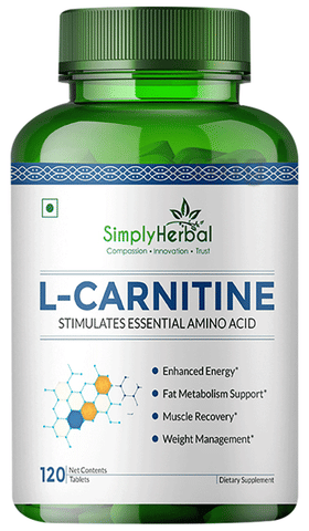 l carnitine amazon india L-Carnitine, 500 mg, 30 Vegetarian Capsules main image 1