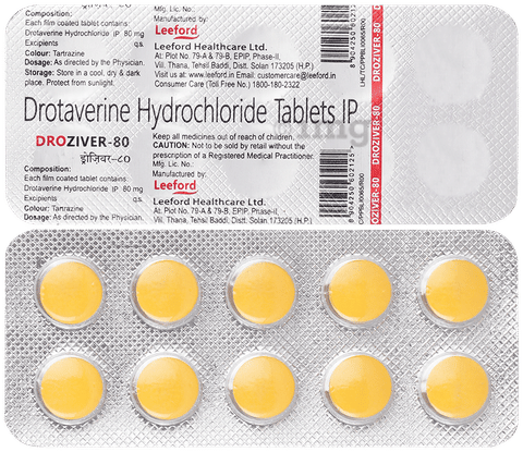 Droziver 80mg Tablet