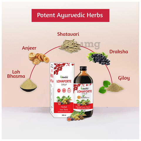 Ambic Lohaforte Syrup (500ml Each) 6