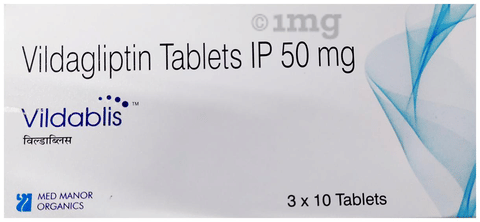 Vildablis 50mg Tablet image