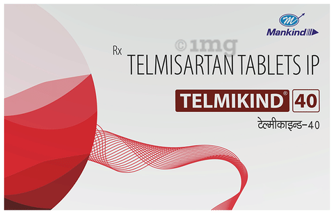 Telmikind 40 Tablet image Telmikind 40 Tablet image
