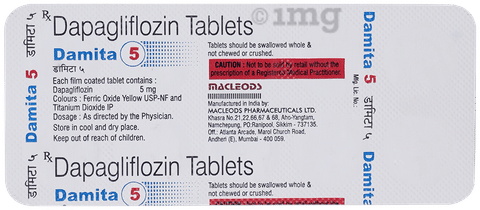 DAMita 5mg Tablet image