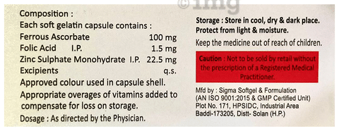 Ferrotech-XT Softgel Capsule