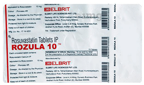 Rozula 10mg Tablet image