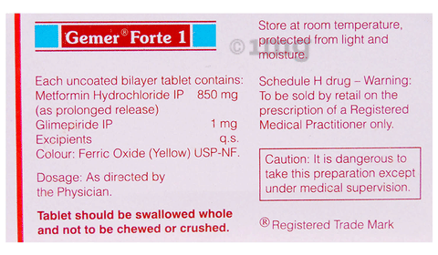 Gemer Forte 1 Tablet PR image