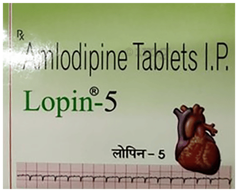 Lopin 5mg Tablet image