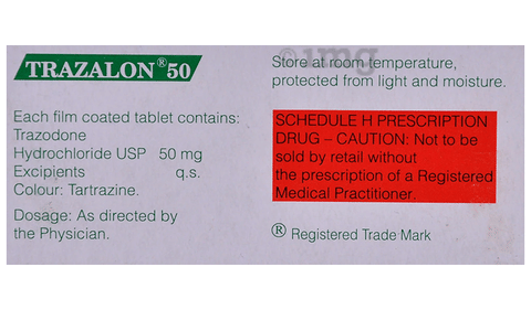 Trazalon 50 Tablet image