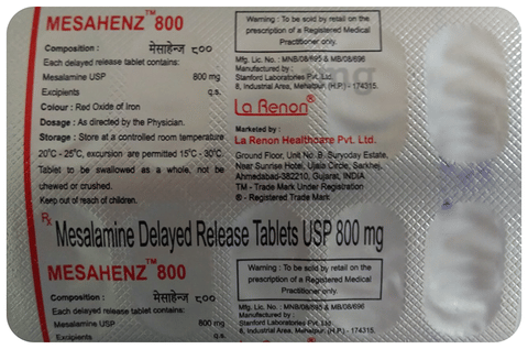 Mesahenz 800 Tablet image