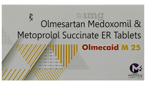 Olmecaid M 25 Tablet ER image Olmecaid M 25 Tablet ER image