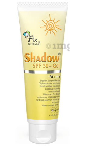 Fixderma Shadow SPF 30+ Gel image Fixderma Shadow SPF 30+ Gel image