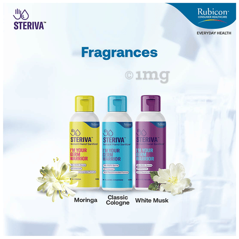 Steriva Instant Hand Sanitizer 80% Ethanol Classic Cologne: Buy