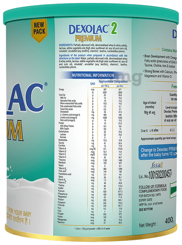 Dexolac stage hot sale 2