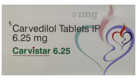 Carvistar 6.25 Tablet image Carvistar 6.25 Tablet image