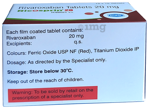 Ricosprin 20 Tablet image