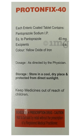 Protonfix 40 Tablet image Protonfix 40 Tablet image