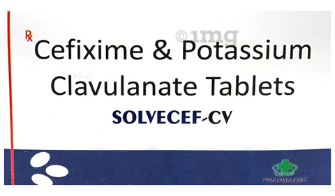 Solvecef-CV Tablet image