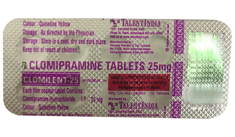 Clomilent 25mg Tablet image