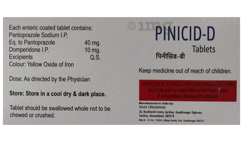 Pinicid-D Tablet image