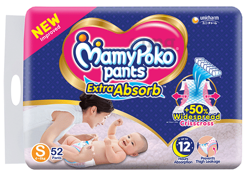 Buy Mamypoko Baby Diapers Small 72 pc Online at Best Prices in India   JioMart