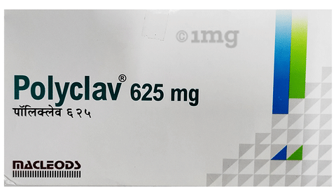 Polyclav 625mg Tablet image