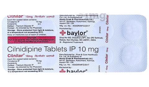 Cilnilor 10mg Tablet image