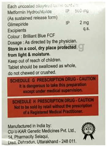 Sidglim M 2 Tablet SR image