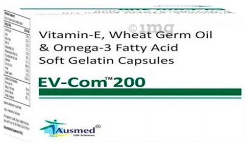 EV-Com 200 Soft Gelatin Capsule image EV-Com 200 Soft Gelatin Capsule image