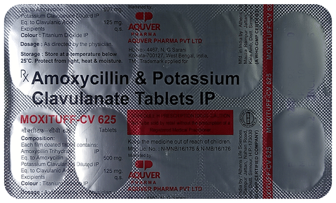 Moxituff-CV 625 Tablet image