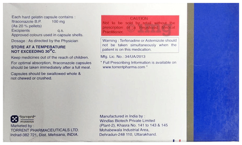Itraclar 100mg Capsule image Itraclar 100mg Capsule image