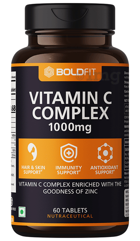 Boldfit Vitamin C Complex 1000mg Tablet image Boldfit Vitamin C Complex 1000mg Tablet image