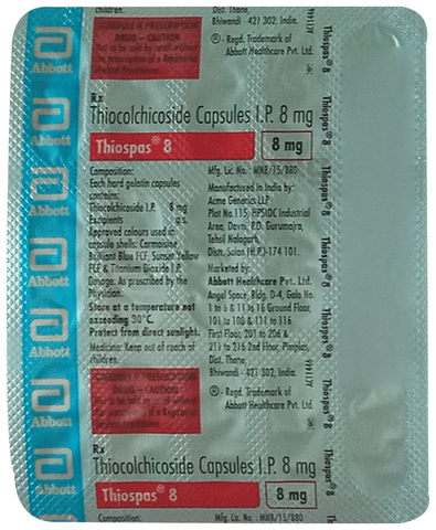 Thiospas 8 Capsule image