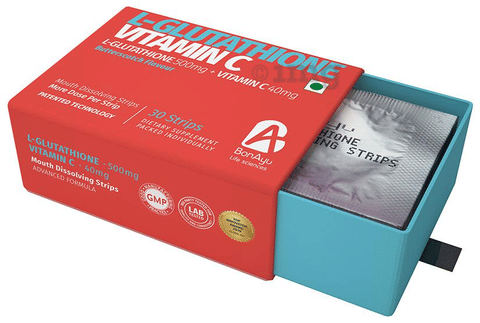 glutathione prescription BonAyu Glutathione + Vitamin C Mouth Dissolving Strip: Buy packet of 30.0  strips at best price in India