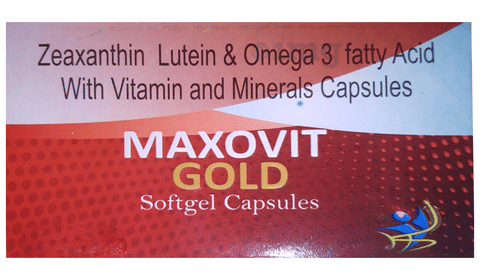 Maxovit Gold Softgel Capsule image Maxovit Gold Softgel Capsule image
