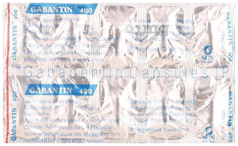 Gabantin 400 Capsule image