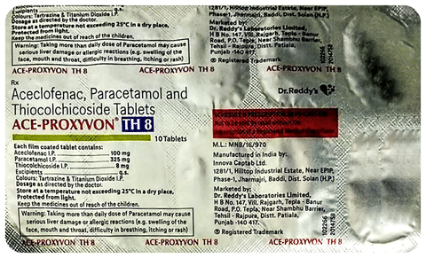 Ace Proxyvon TH 8 mg Tablet image