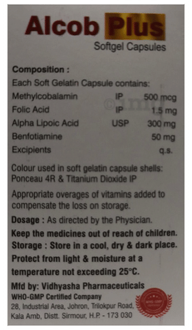 Alcob Plus Softgel Capsule image Alcob Plus Softgel Capsule image