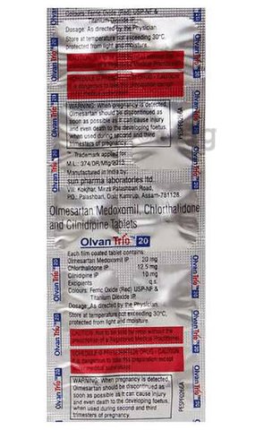Olvan Trio 20 Tablet image Olvan Trio 20 Tablet image