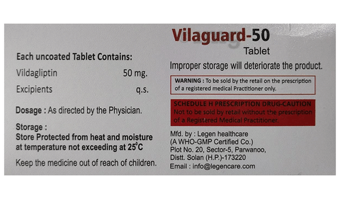 Vilaguard 50 Tablet image Vilaguard 50 Tablet image