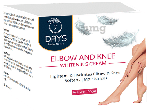 7Days Elbow And Knee Whitening Cream Buy jar of 100.0 gm Cream at