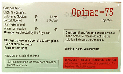 Opinac 75 Injection image