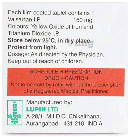 Valent 160 Tablet image