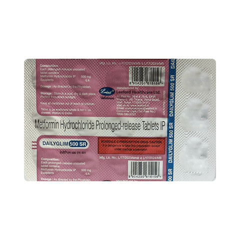 dailyglim 500 sr tablet