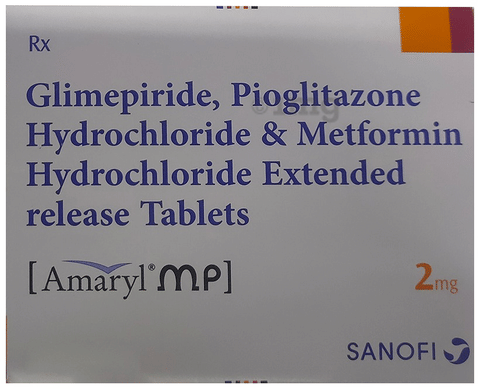 Amaryl MP 2mg Tablet ER image