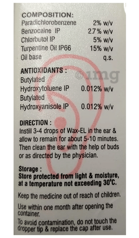 Wax EL Ear Drop image