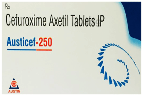 Austicef 250 Tablet image