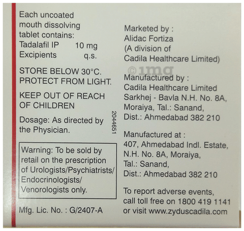 Zydalis MD 10 Tablet image